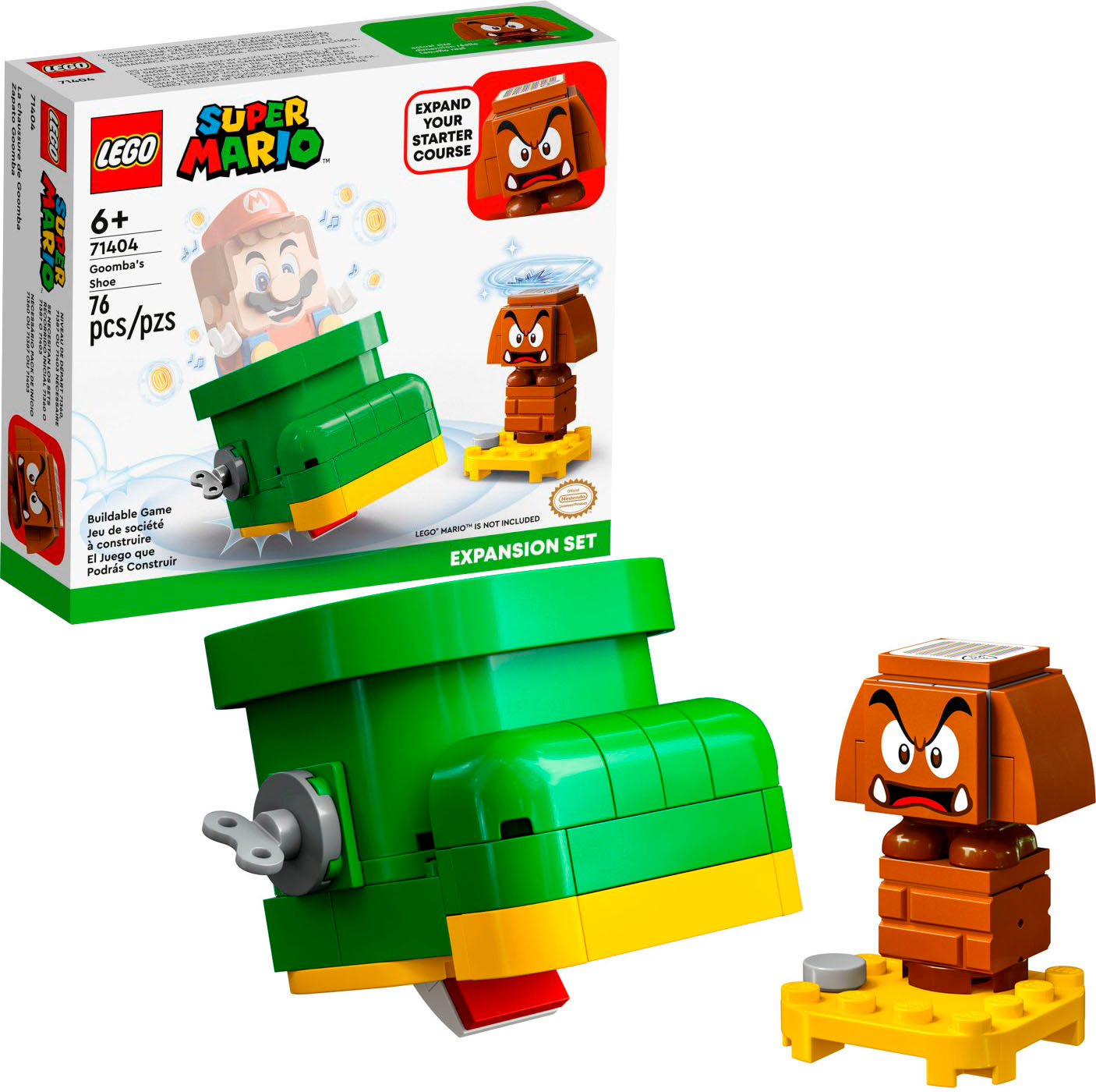 ryste cigaret Leeds LEGO Super Mario Goomba's Shoe Expansion Set 71404 6379538 - Best Buy
