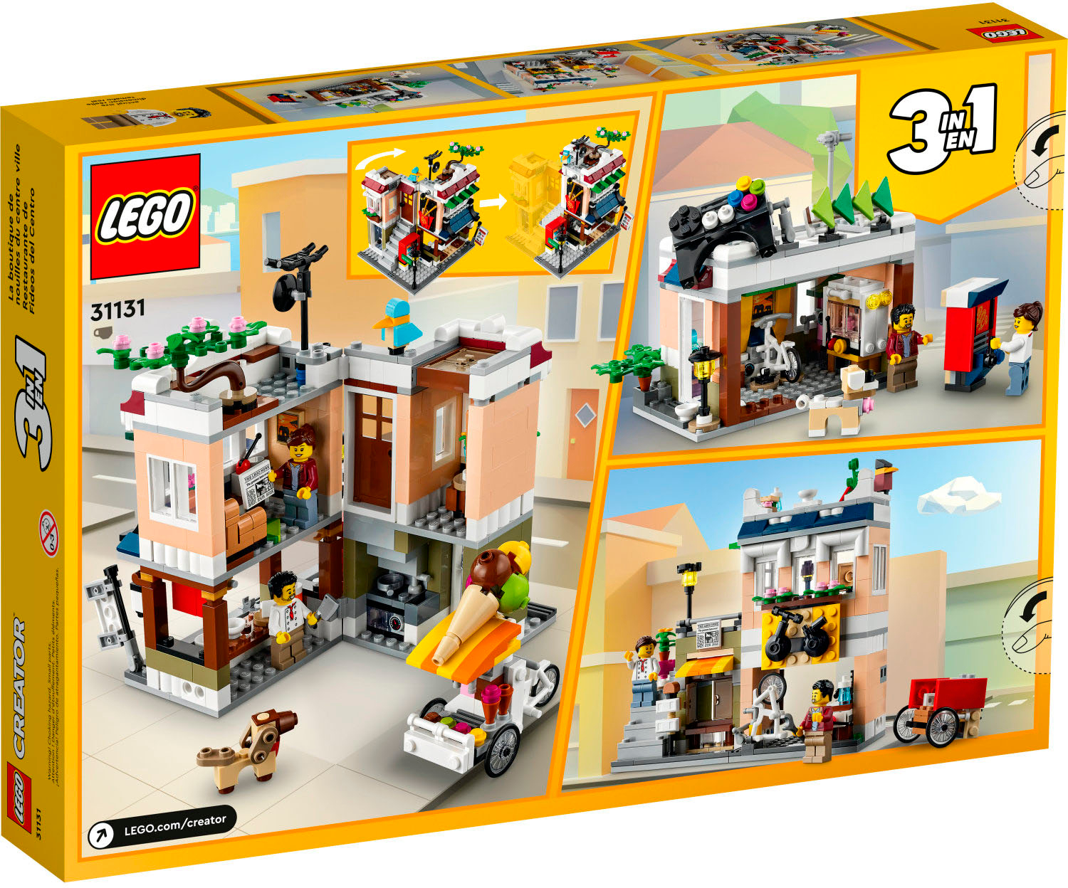 LEGO Creator Downtown Noodle Shop 31131 - Best Buy