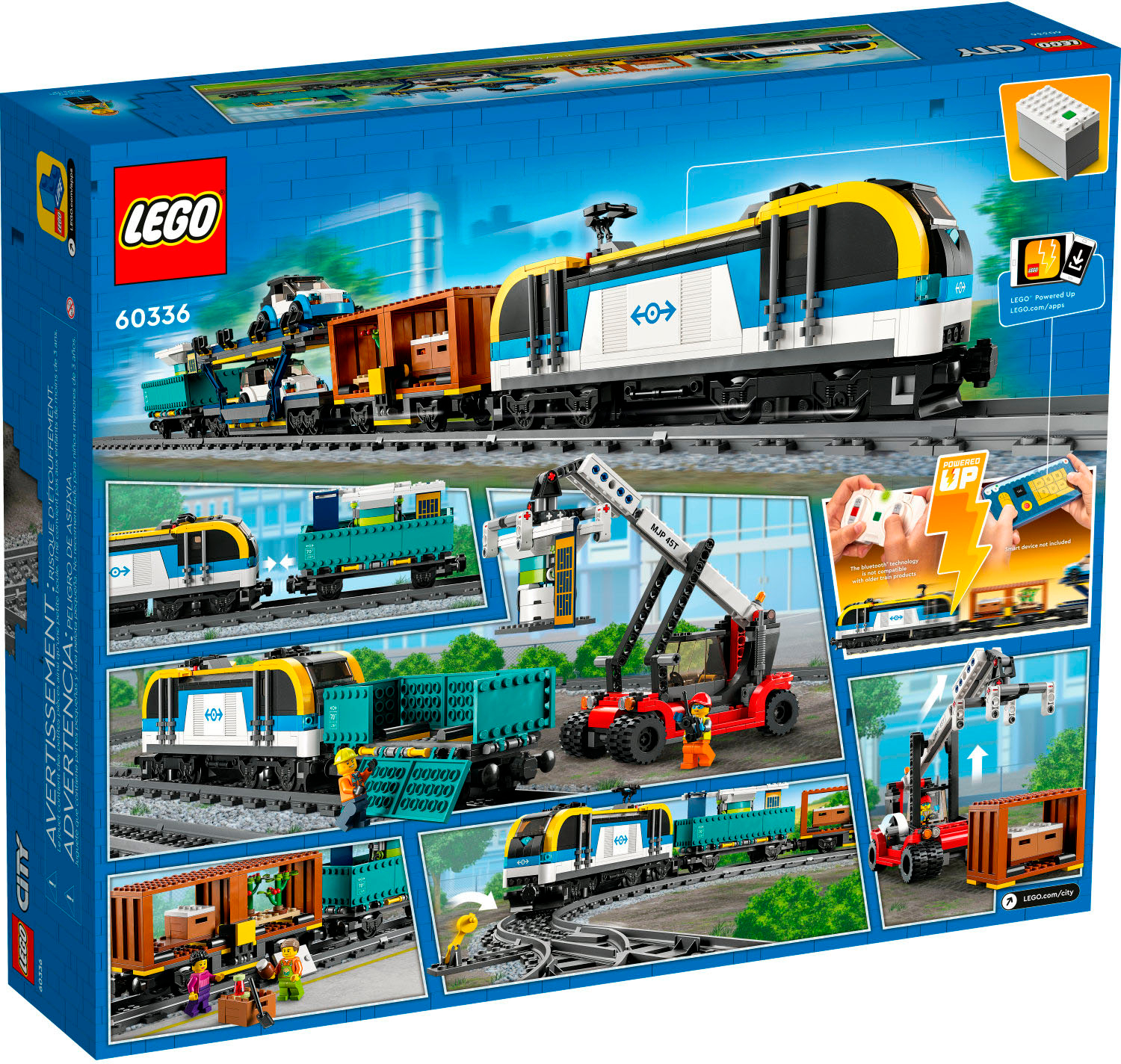 Høne Amfibiekøretøjer Lima LEGO City Freight Train 60336 6385809 - Best Buy