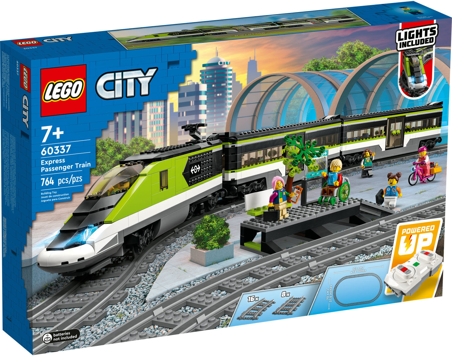 LEGO City Express Passenger Train 60337 6379646 - Best Buy