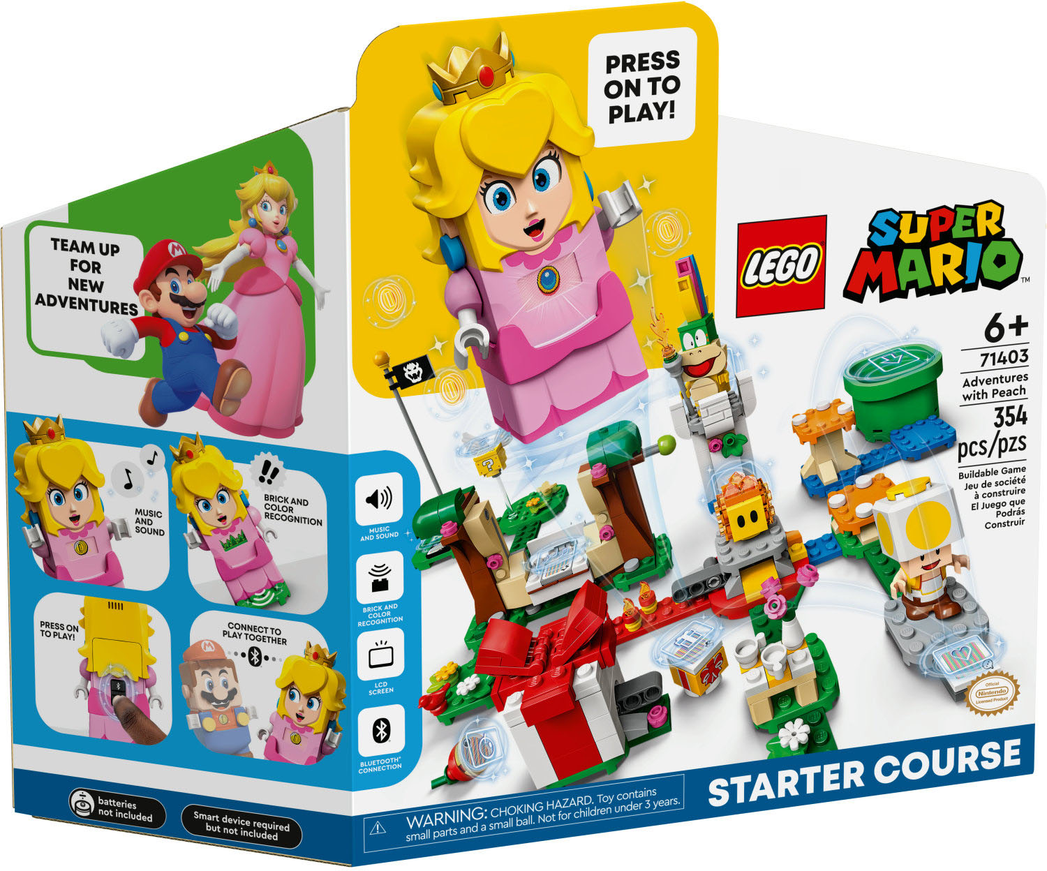 LEGO Super Mario Adventures with Peach Starter Course 71403 6379536 - Best  Buy