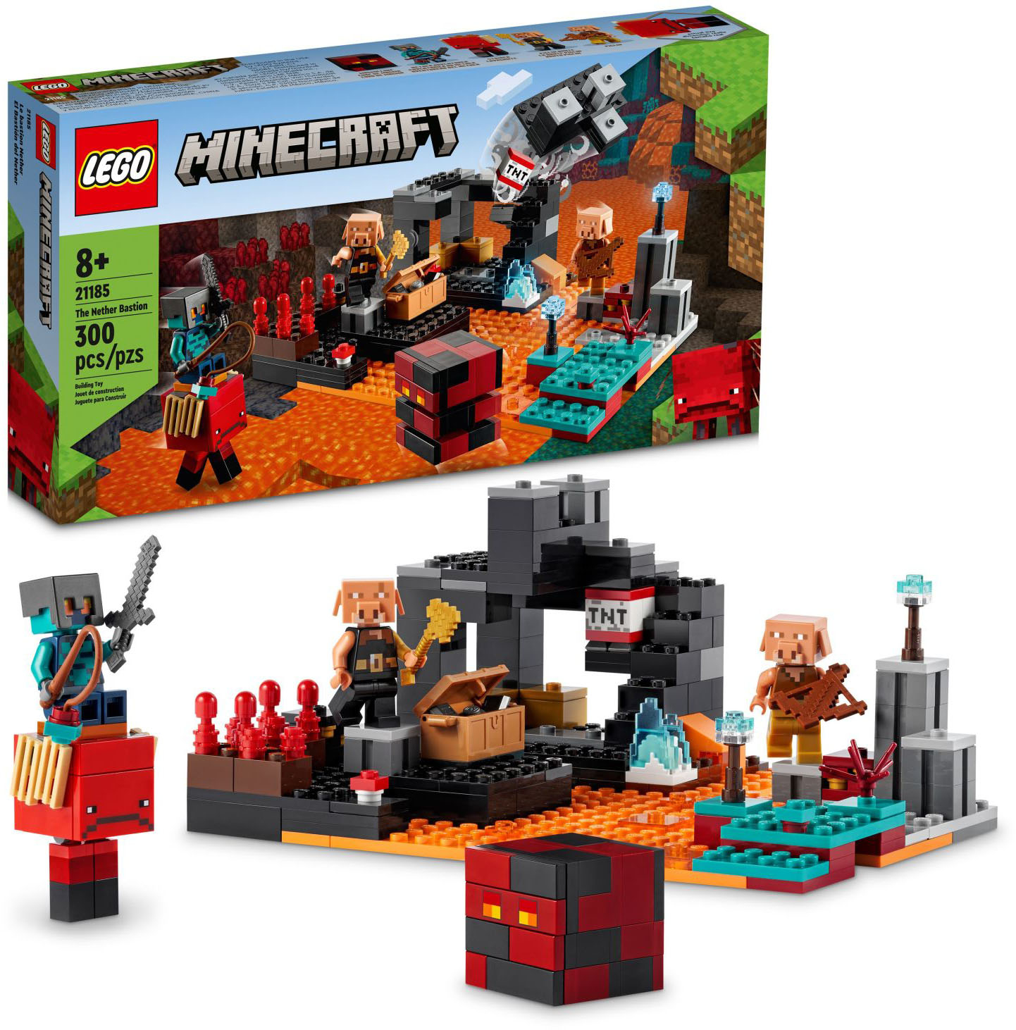 LEGO Minecraft The Nether 21185 6379574 - Best Buy