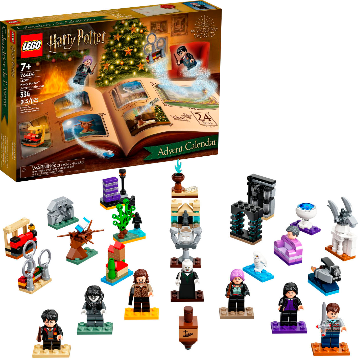 Illusion Fern Spille computerspil LEGO Harry Potter Advent Calendar 76404 Building Toy Set (334 Pieces)  6378984 - Best Buy