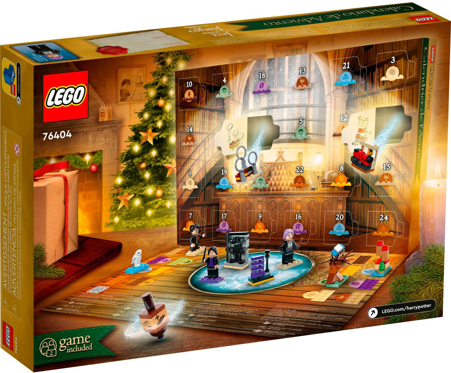 Alt View 11. LEGO - Harry Potter Advent Calendar 76404 Building Toy Set (334 Pieces).