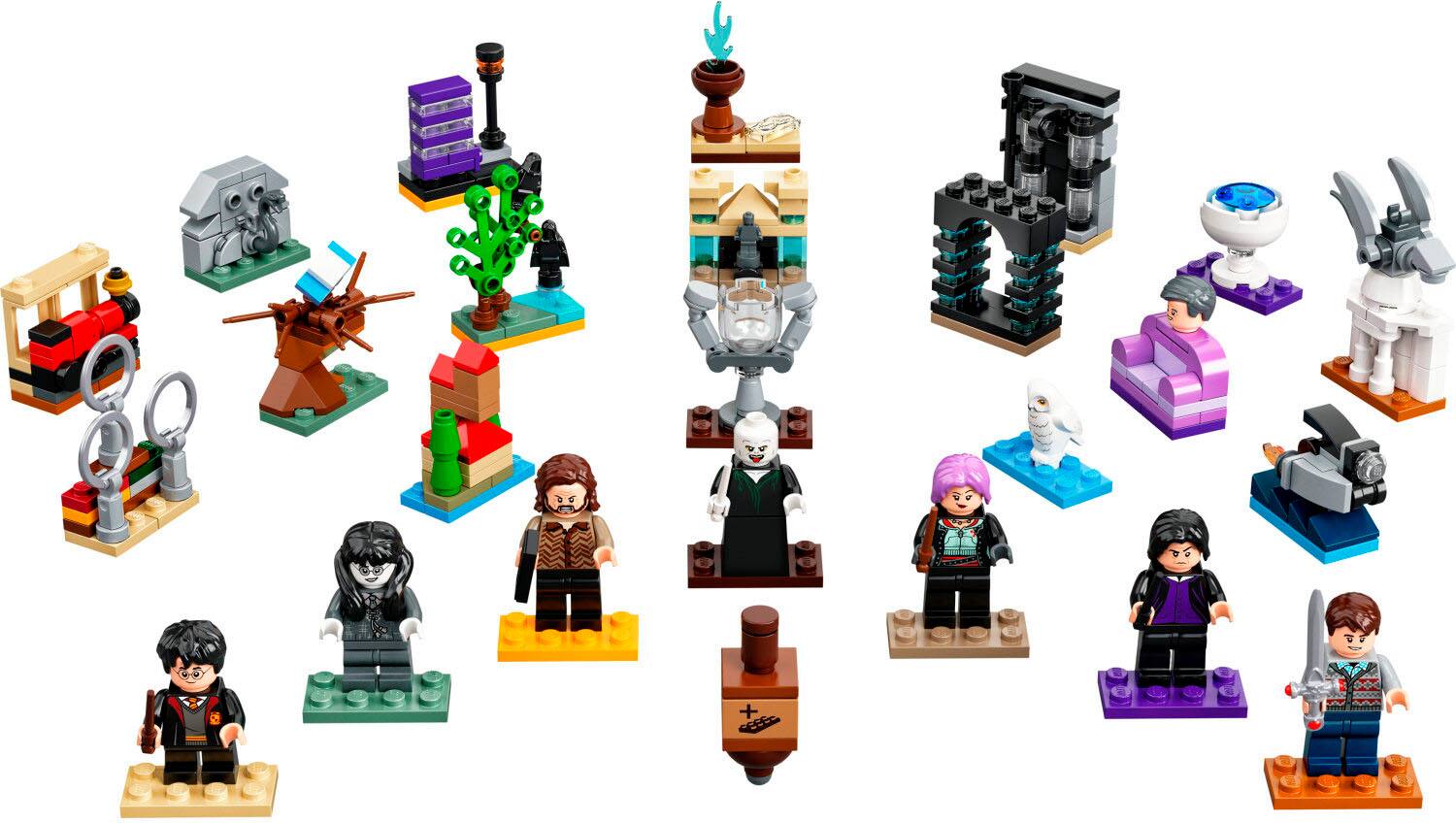 Left. LEGO - Harry Potter Advent Calendar 76404 Building Toy Set (334 Pieces).