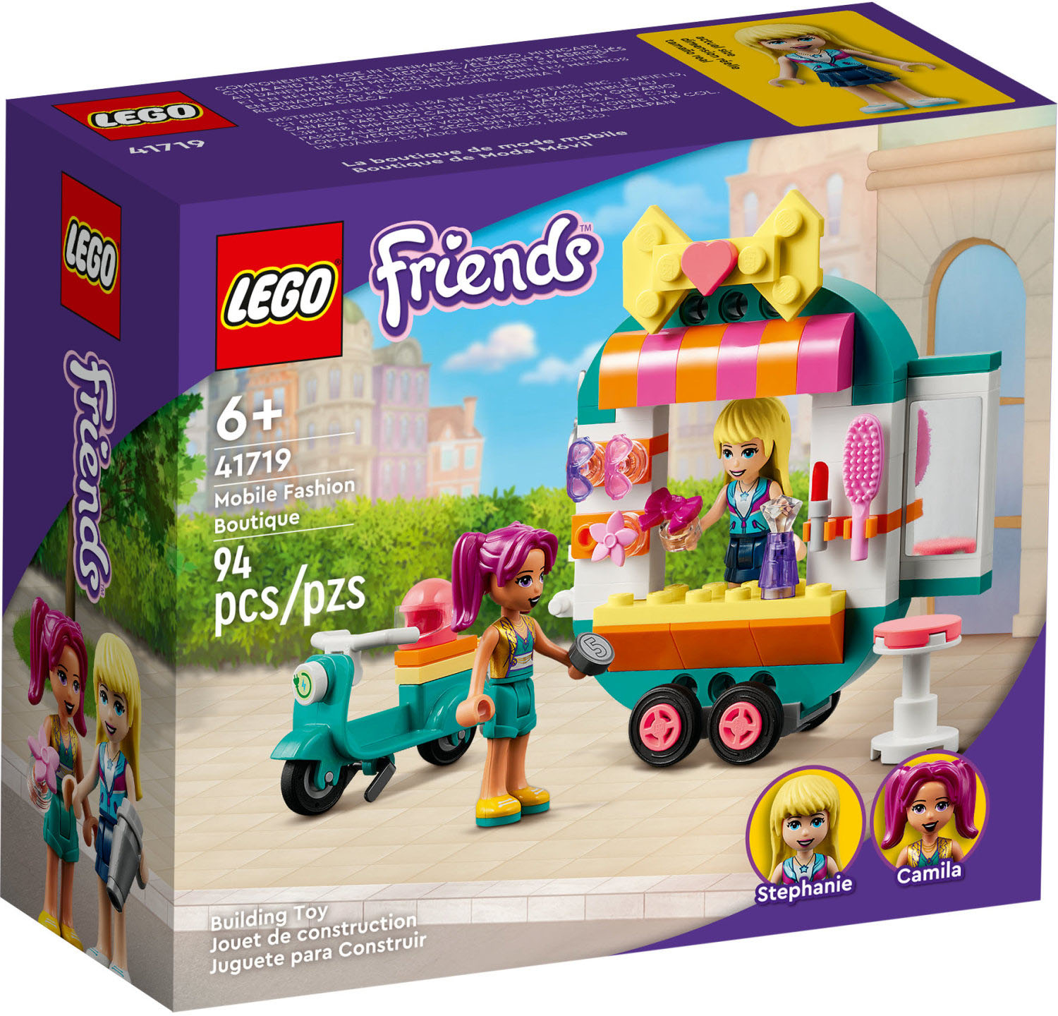 LEGO Friends Mobile Fashion Boutique 41719 6379099 - Best Buy