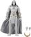 Left. Marvel - Legends Series Disney Plus Moon Knight.