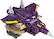 Angle. Transformers - Generations Legacy Series Leader Blitzwing.