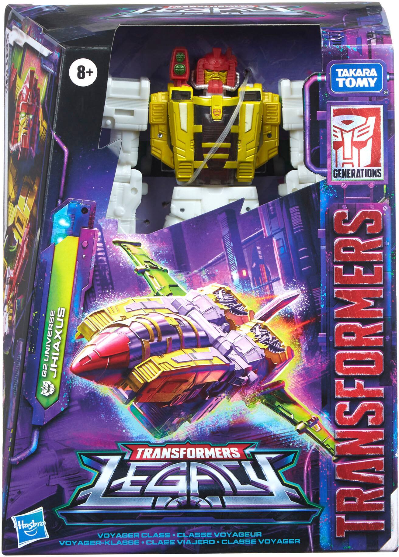 Left. Transformers - Generations Legacy Voyager G2 Universe Jhiaxus.