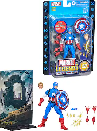 Front. Marvel - Legends Series 1 Captain America.