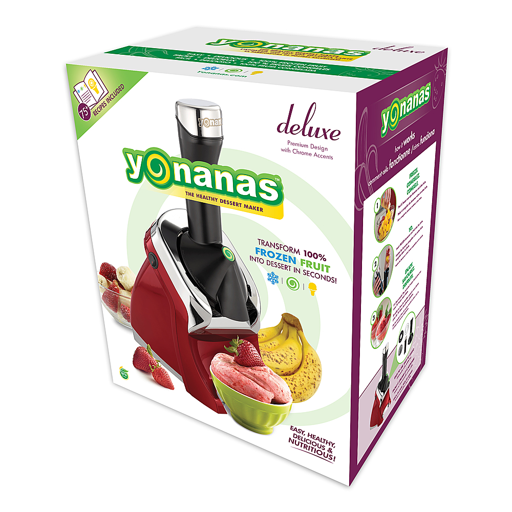 yonanas classic original healthy dessert fruit soft serve maker