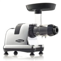 Omega - J8006HDC Slow Juicer and Nutrition System - Chrome - Front_Zoom