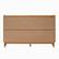 Alt View 22. Walker Edison - Mid Century Modern Solid Wood Tray-Top 9-Drawer Dresser - Caramel.