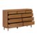 Alt View Zoom 24. Walker Edison - Mid Century Modern Solid Wood Tray-Top 9-Drawer Dresser - Caramel.