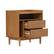 Alt View 24. Walker Edison - 25" Mid Century Modern Solid Wood Tray-Top Nightstand - Caramel.