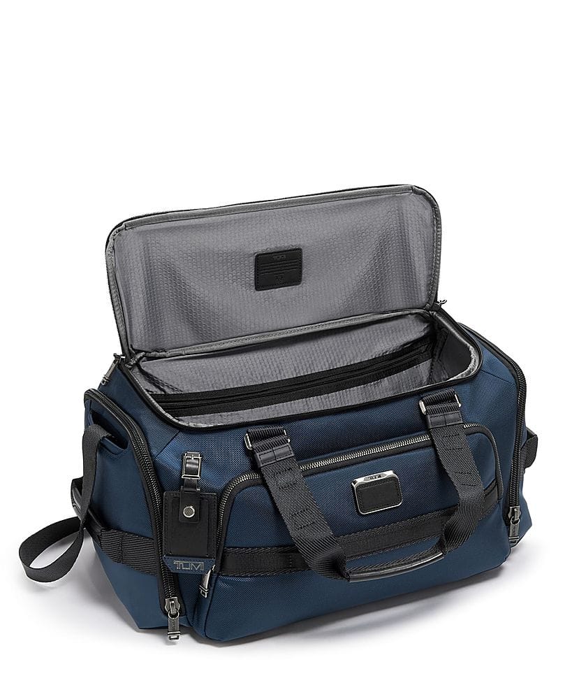 Angle View: TUMI - Alpha Bravo Mason Duffel Bag - Navy