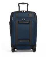 TUMI - Merge International Front Lid Spinner Carry-On Suitcase - Navy/Black - Front_Zoom