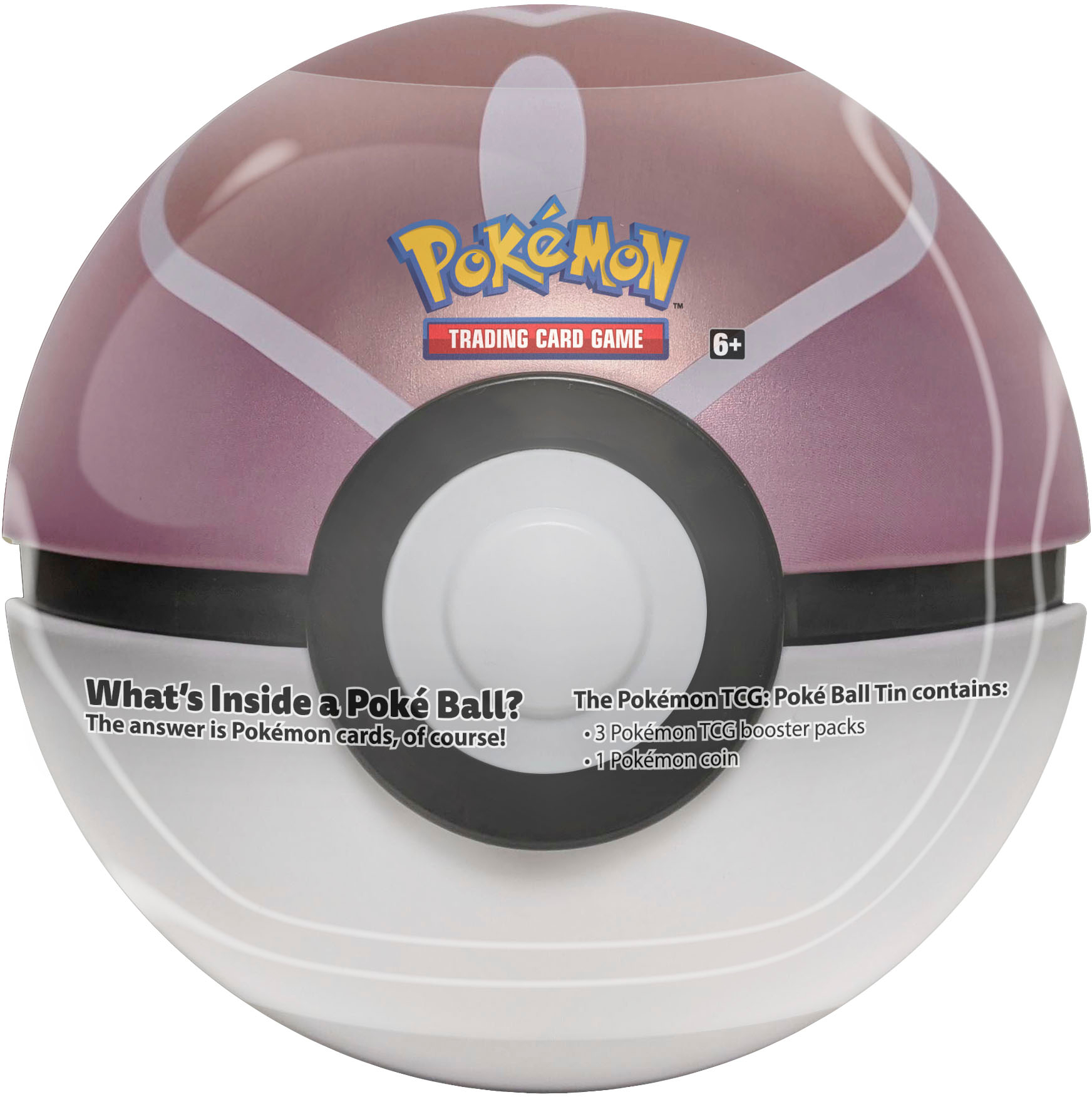 2020 Sealed Pokemon TCG Ultra Poke Ball Tin w/ 3 Booster Packs 