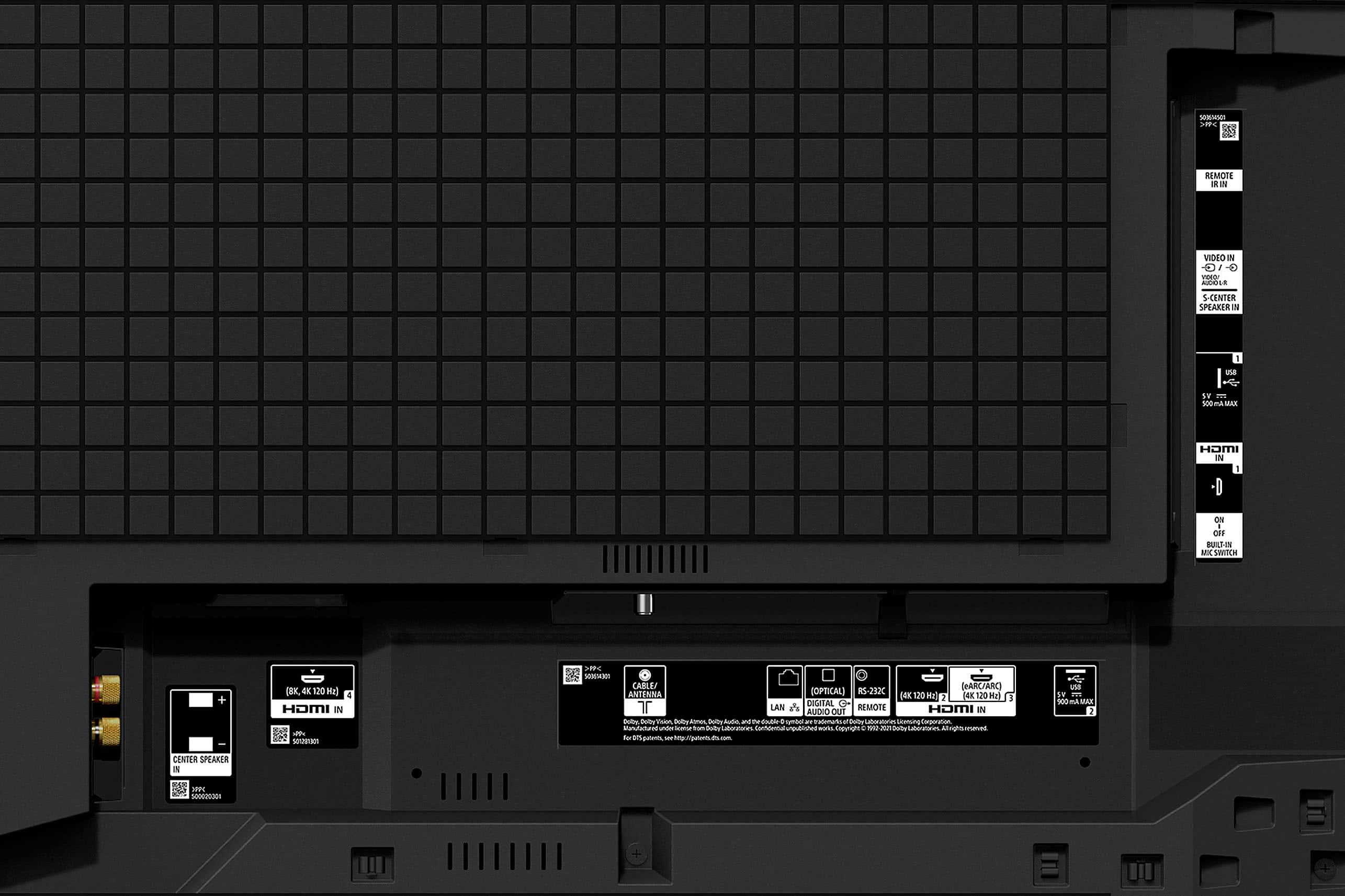 Alt View 13. Sony - 75" Class BRAVIA XR Z9K Mini-LED 8K Smart Google TV - Black.