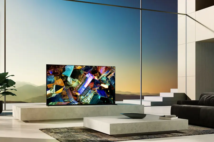 Alt View 16. Sony - 75" Class BRAVIA XR Z9K Mini-LED 8K Smart Google TV - Black.