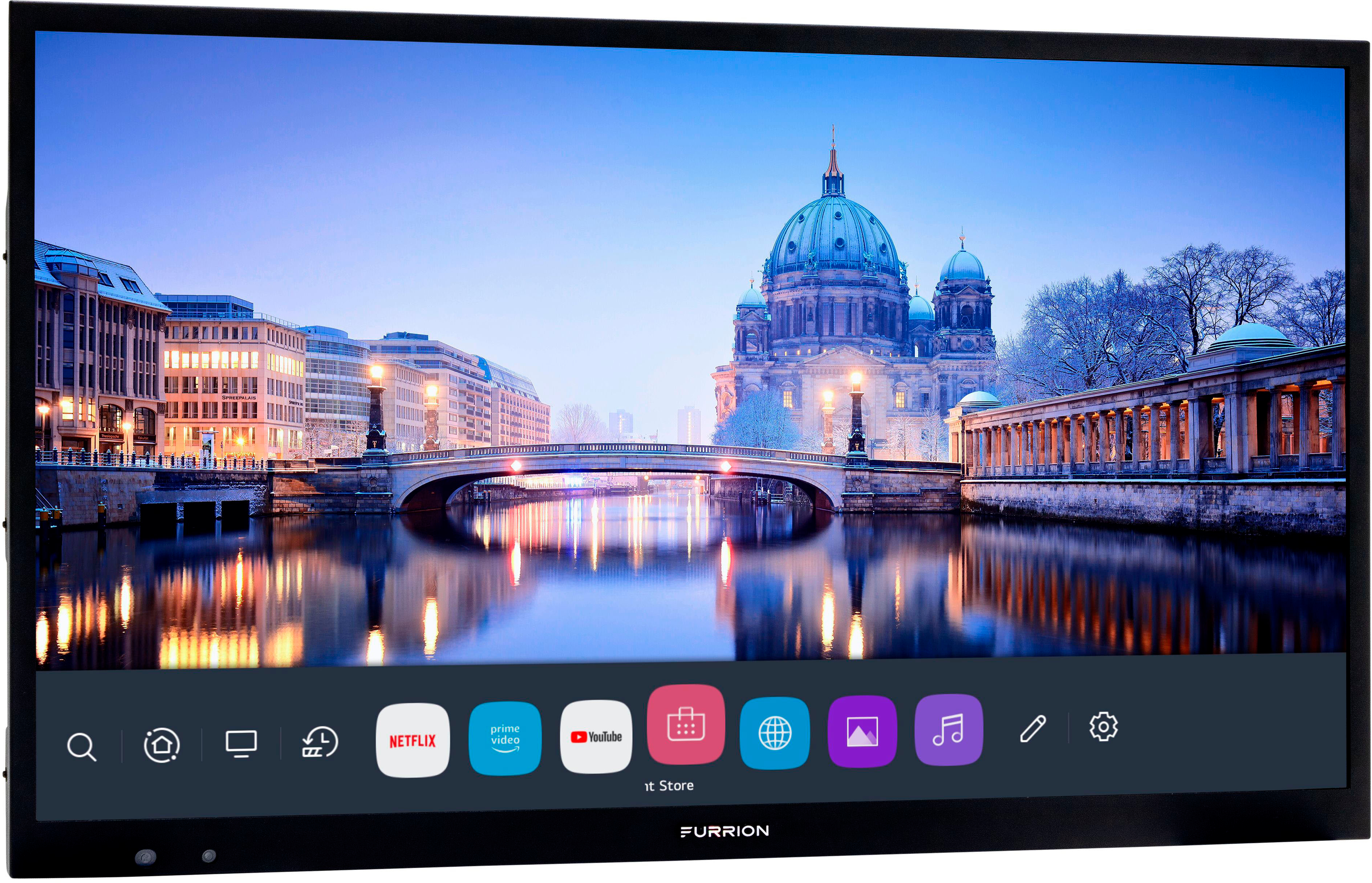 Angle View: Furrion - Aurora 43" Full Shade Smart 4K UHD LED Outdoor TV