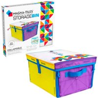 Magna-Tiles - Storage Bin & Interactive Play-Mat, The Original Magnetic Building Brand - Front_Zoom