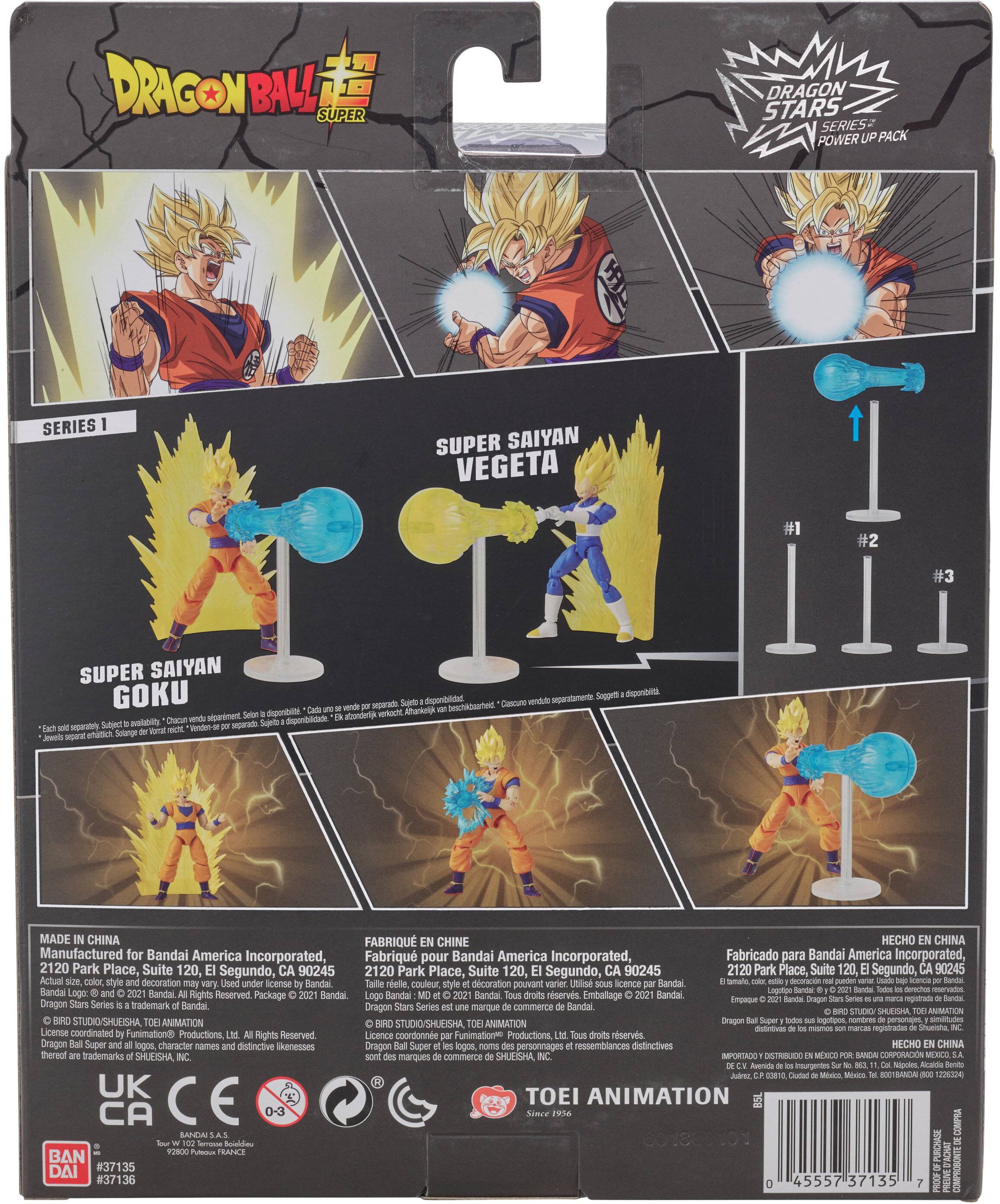 Bandai Dragon Ball Super Dragon Stars Power Up Pack Super Saiyan Goku  Action Figure 37136 - Best Buy