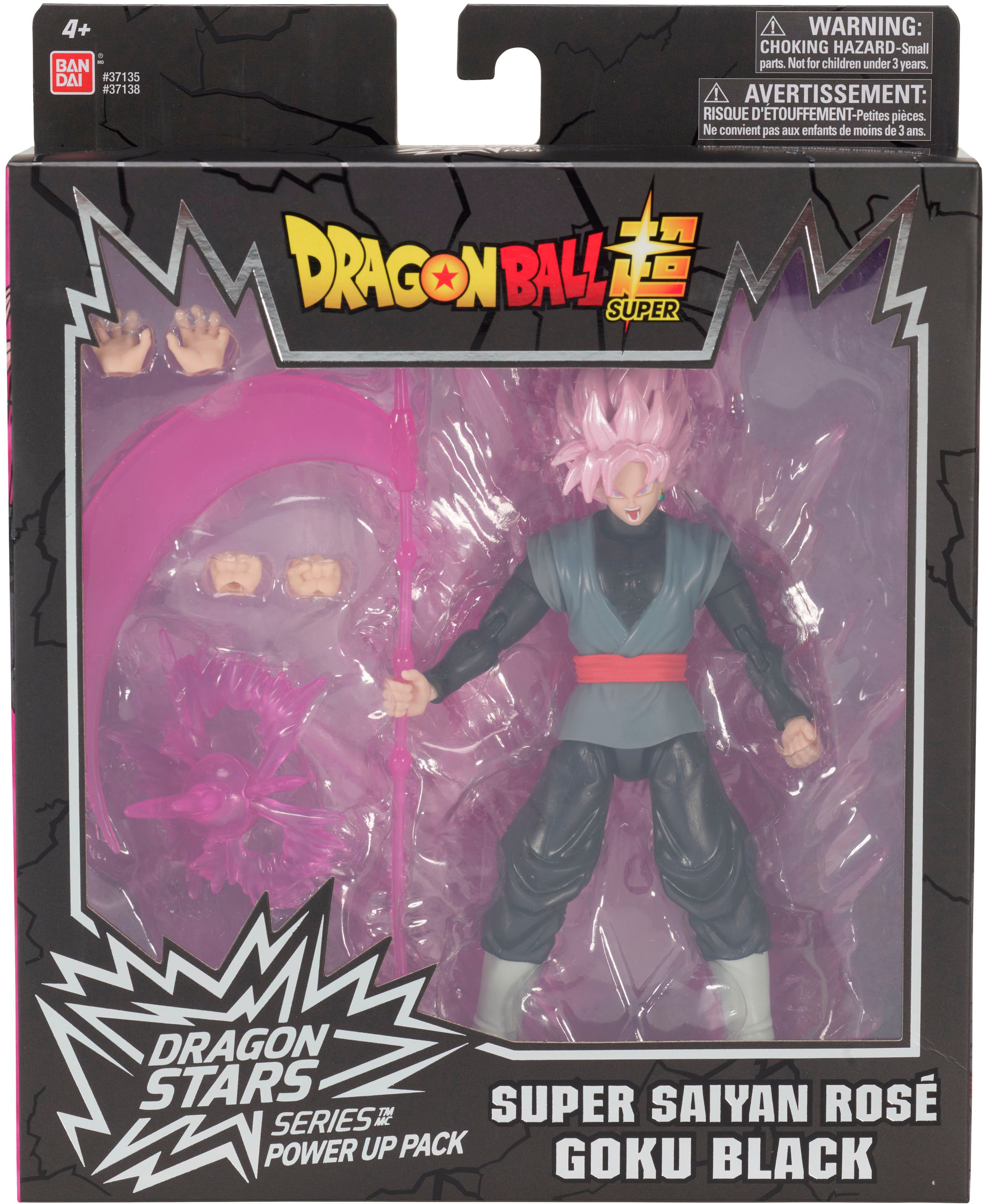 Bandai Dragon Ball Super Dragon Stars Figurine Goku Black Rosé 