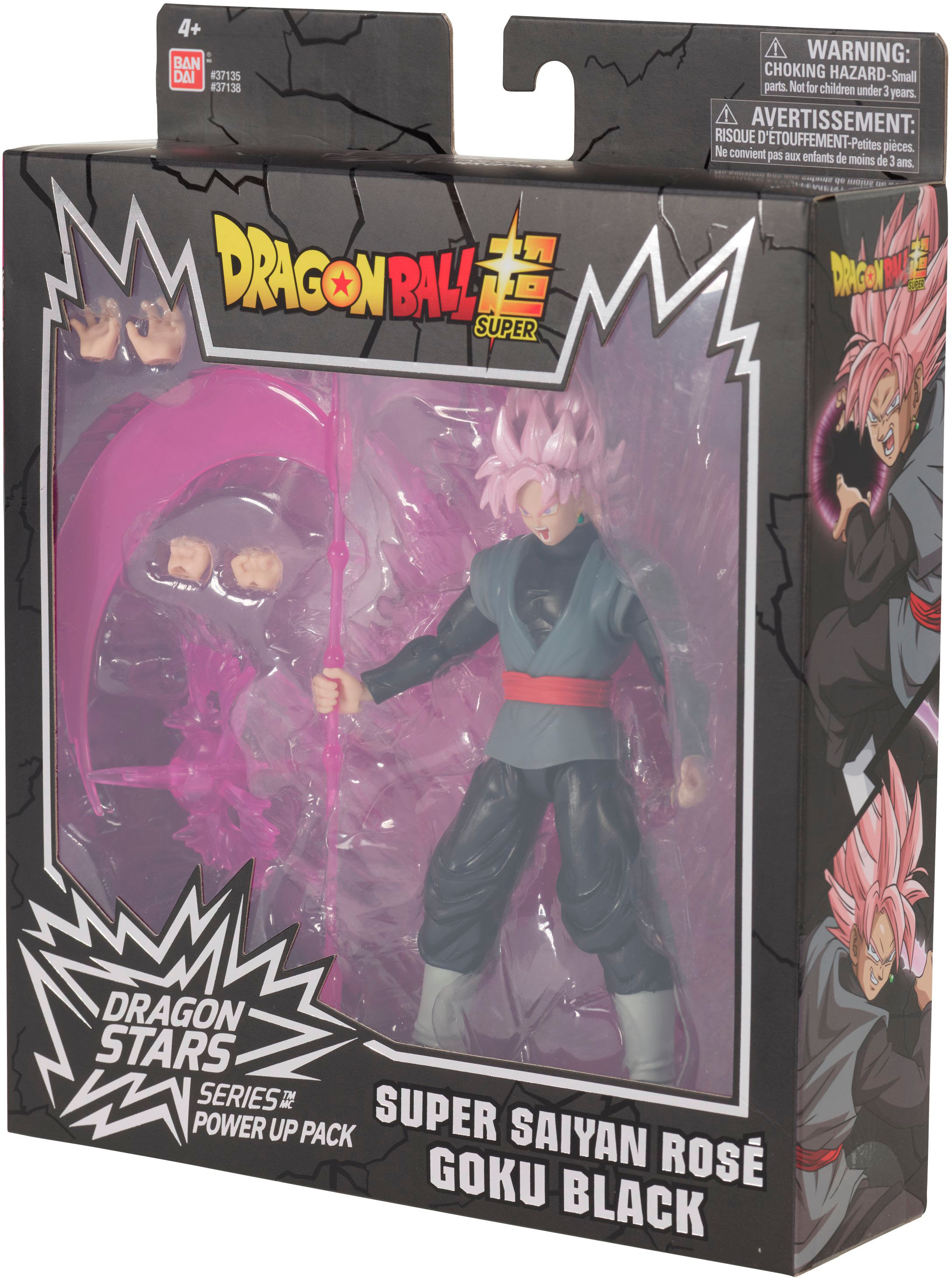 Bandai Dragon Ball Super Dragon Stars Power Up Pack Goku Black Rose Action  Figure 37138 - Best Buy