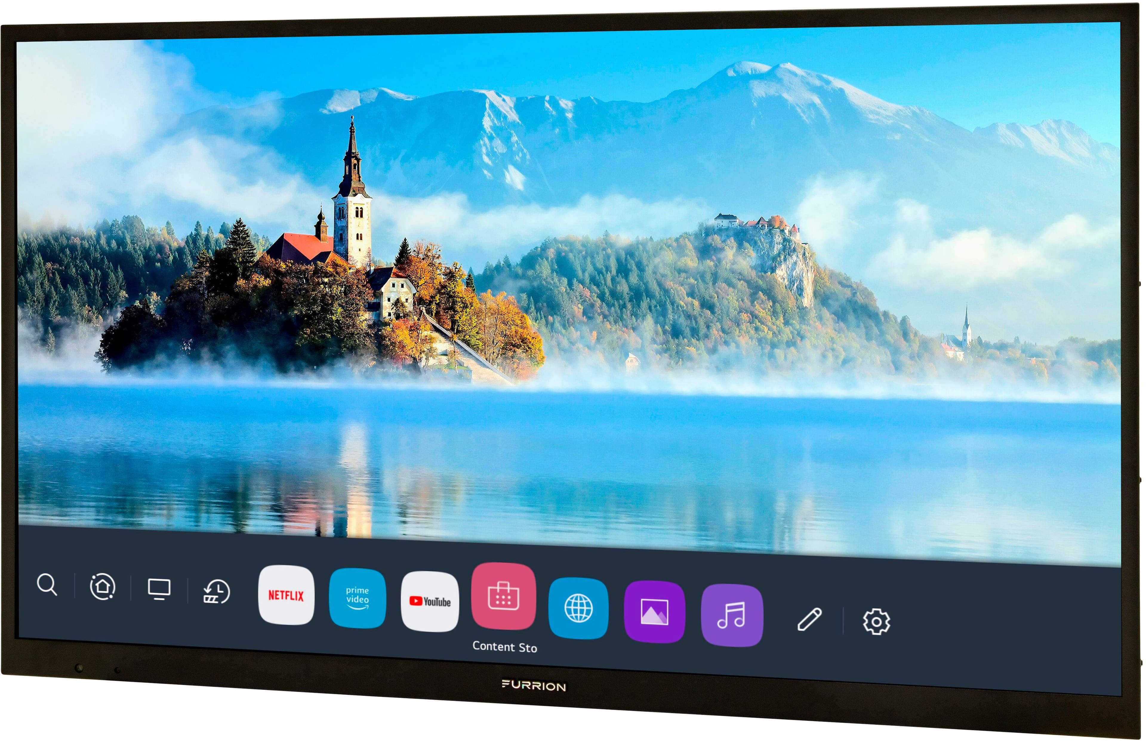 Left View: Furrion - Aurora 50" Full Shade Smart 4K UHD LED Outdoor TV