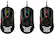 Alt View 13. HyperX - Pulsefire Haste Lightweight Wired Optical Gaming Mouse with RGB Lighting - Black/Red.