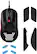 Alt View 14. HyperX - Pulsefire Haste Lightweight Wired Optical Gaming Mouse with RGB Lighting - Black/Red.