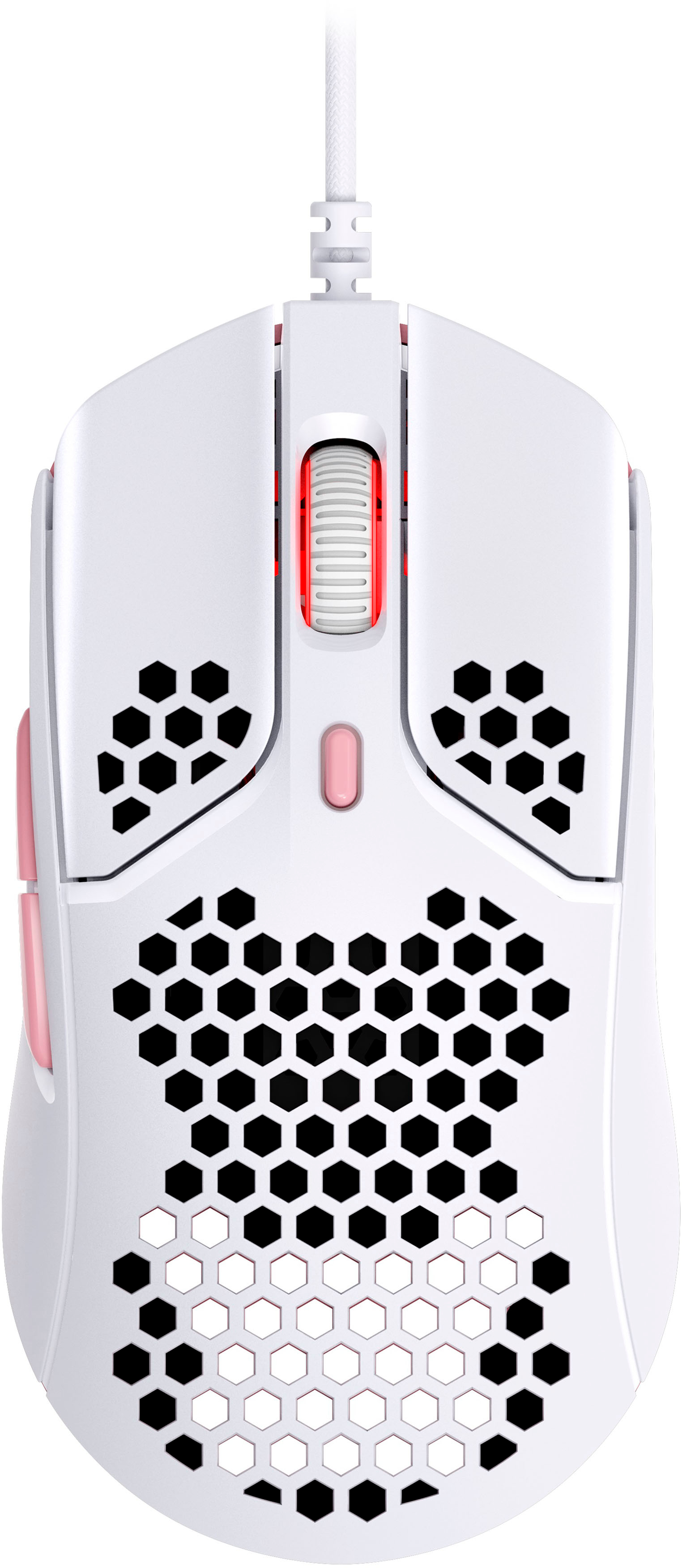 Individualitet Mose Opbevares i køleskab HyperX Pulsefire Haste Lightweight Wired Optical Gaming Mouse with RGB  Lighting White and pink 4P5E4AA/HMSH1-A-WT/G - Best Buy