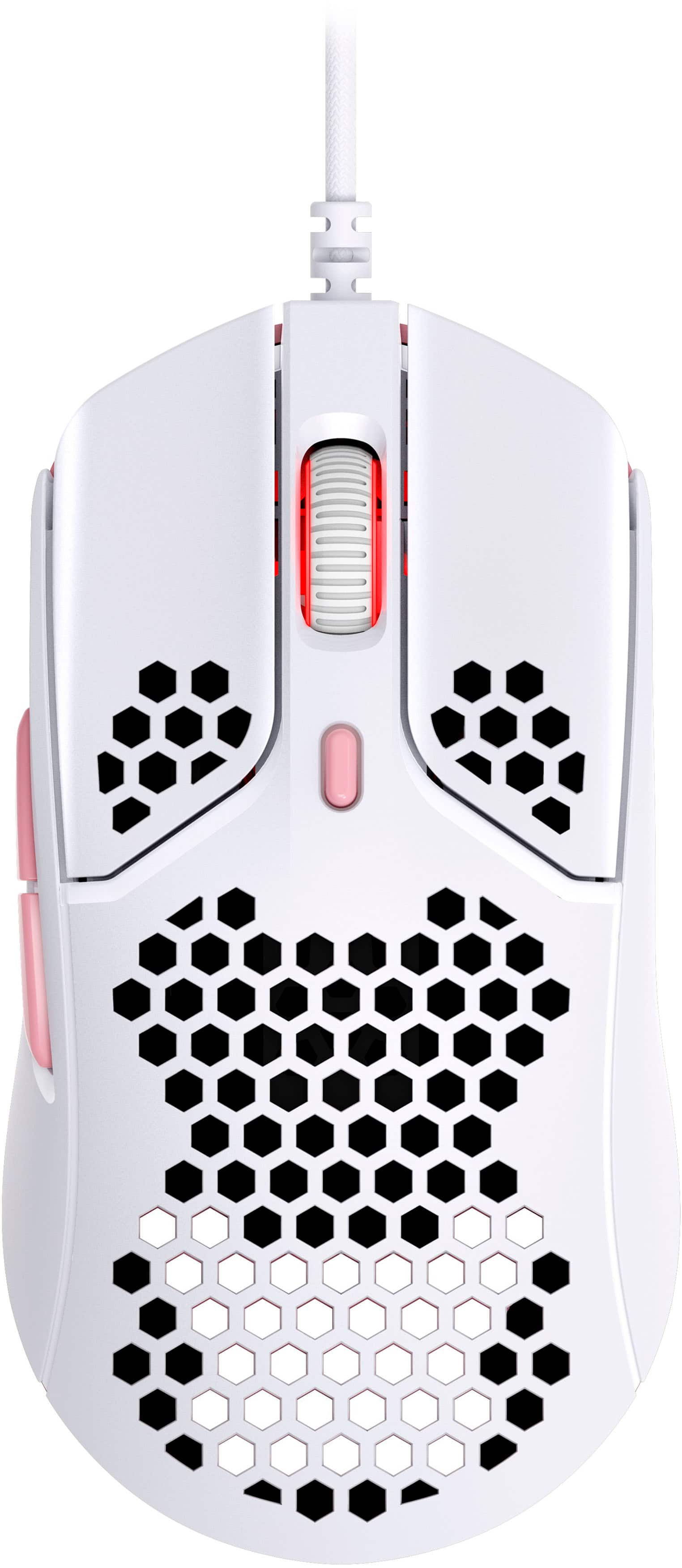 HyperX Pulsefire Haste Lightweight Wired Optical Gaming Mouse with RGB  Lighting White/Pink 4P5E4AA/HMSH1-A-WT/G - Best Buy