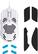 Alt View 14. HyperX - Pulsefire Haste Lightweight Wired Optical Gaming Mouse with RGB Lighting - White/Pink.