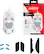 Alt View 15. HyperX - Pulsefire Haste Lightweight Wired Optical Gaming Mouse with RGB Lighting - White/Pink.