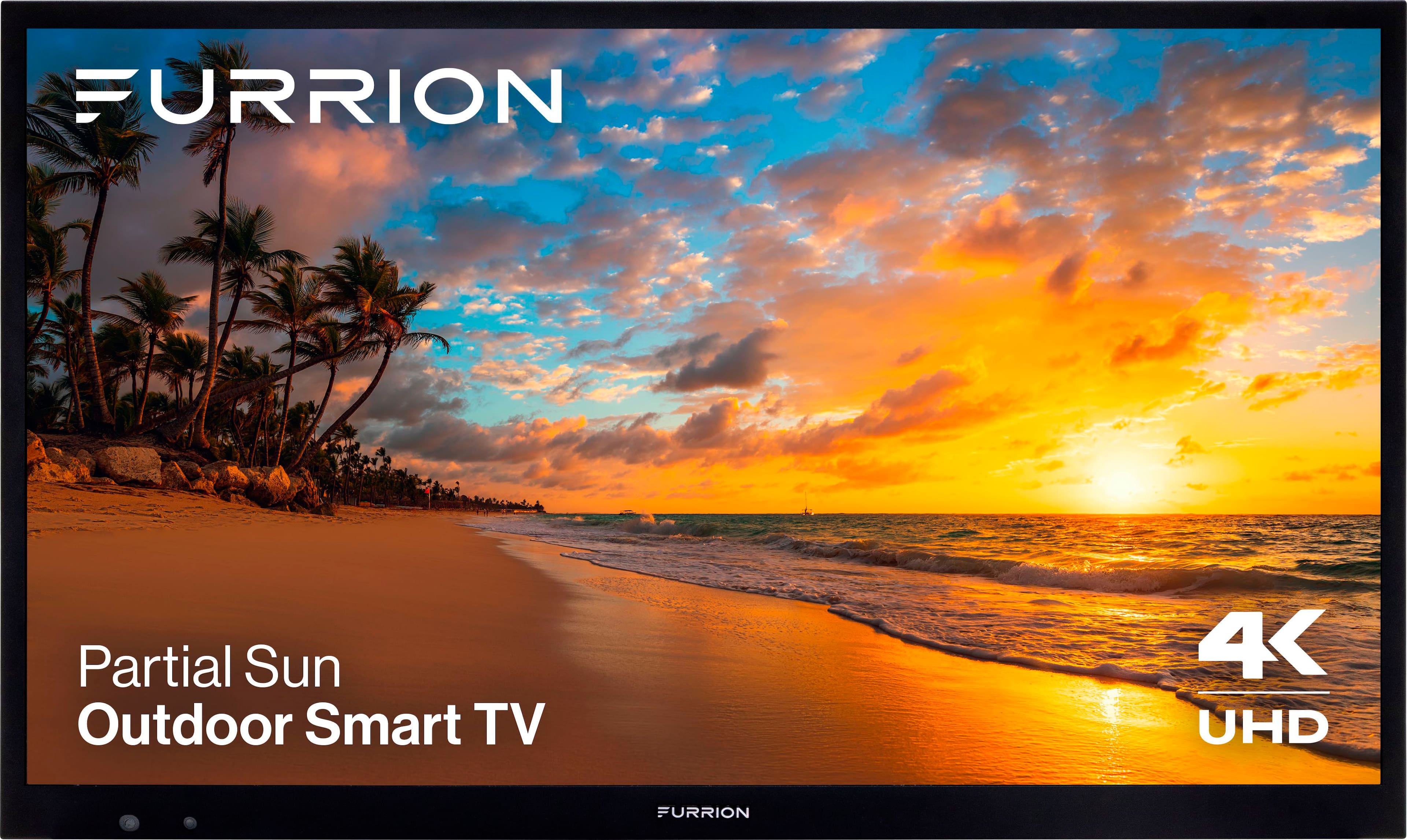 Furrion - Aurora 43" Partial Sun Smart 4K UHD LED Outdoor TV (2022) - Front_Zoom