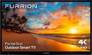 Furrion - Aurora 43" Partial Sun Smart 4K UHD LED Outdoor TV - Front_Zoom