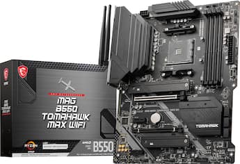 MSI B550 TOMAHAWK MAX WIFI (Socket AM4) AMD B550 ATX DDR4 Wi Fi 6E MSI B550 TOMAHAWK MAX WIFI (Socket AM4) AMD B550 ATX DDR4 Wi Fi 6E