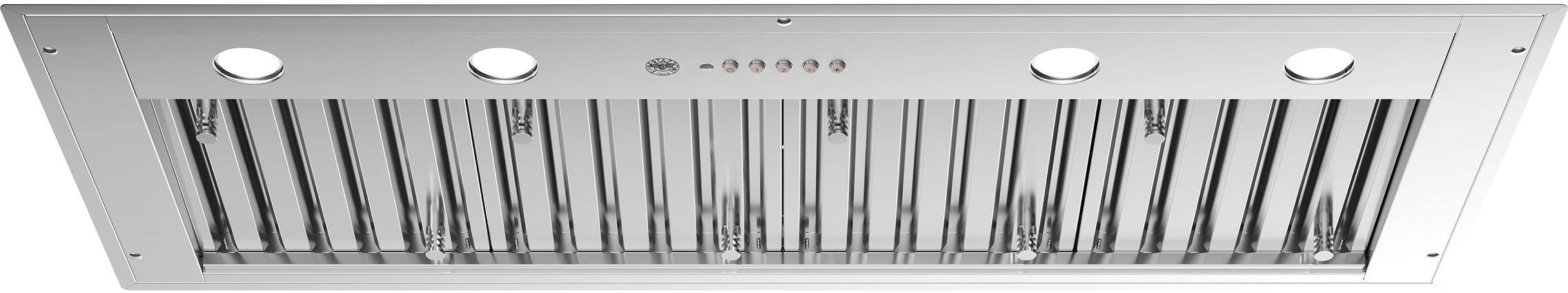 Bertazzoni - 48 inches - Range Hood Insert - Stainless Steel