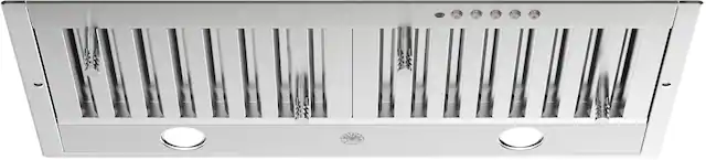Front. Bertazzoni - 30" Insert Range Hood - Stainless Steel.
