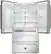 Alt View 1. Bertazzoni - 21 Cu. Ft. 2 Bottom-Freezer French Door Refrigerator with Automatic Ice Maker - Stainless Steel.