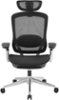 Insignia™ - High Back Executive Ergonomic Chair with Adjustable Headrest - Black