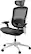 Left. Insignia™ - High Back Executive Ergonomic Chair with Adjustable Headrest - Black.