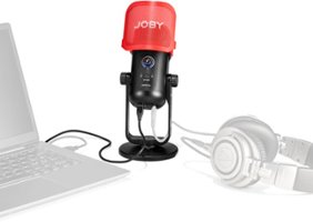 JOBY - Wavo Pod Wired USB Microphone Vlogging Kit - Front_Zoom
