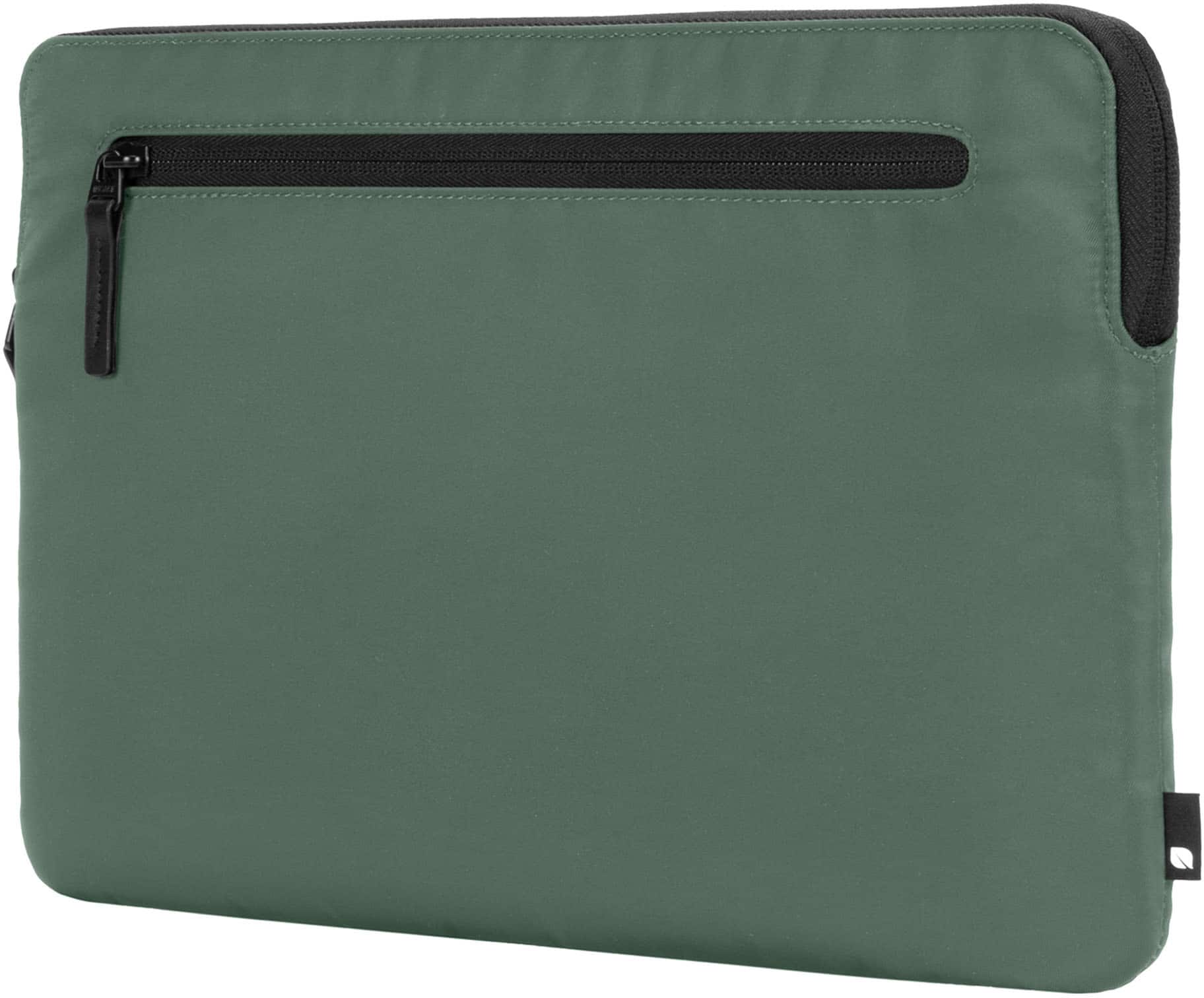Back. Incase - Compact Sleeve up to 14" Macbook - Terracotta Olive.