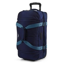 High Sierra - Fairlead Collection 22" Expandable Wheeled Duffel Bag - True Navy/Graphite Blue - Front_Zoom