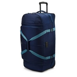 High Sierra - Fairlead Collection 34" Expandable Wheeled Duffel Bag - True Navy/Graphite Blue - Front_Zoom
