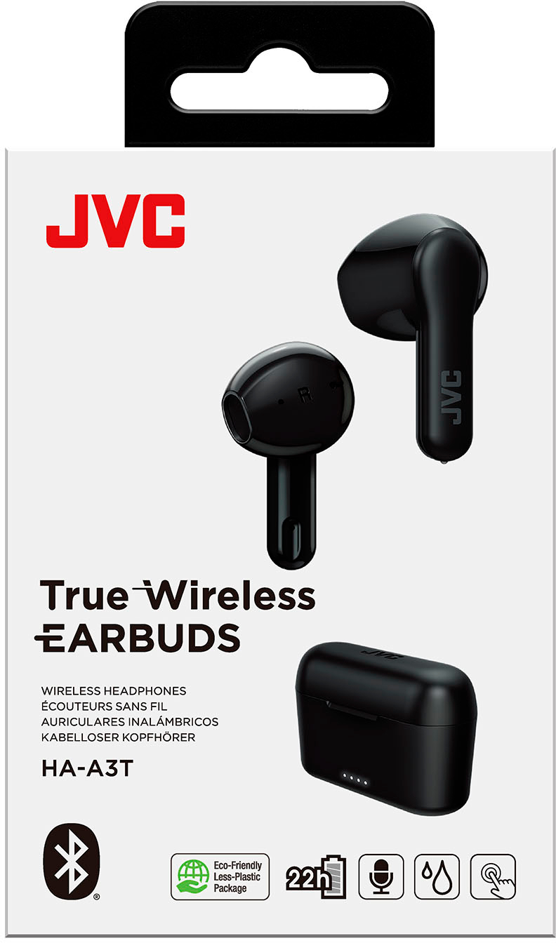 JVC Air Cushion In Ear Neckband Bluetooth Wireless Headphones Black  HAFX41WB - Best Buy