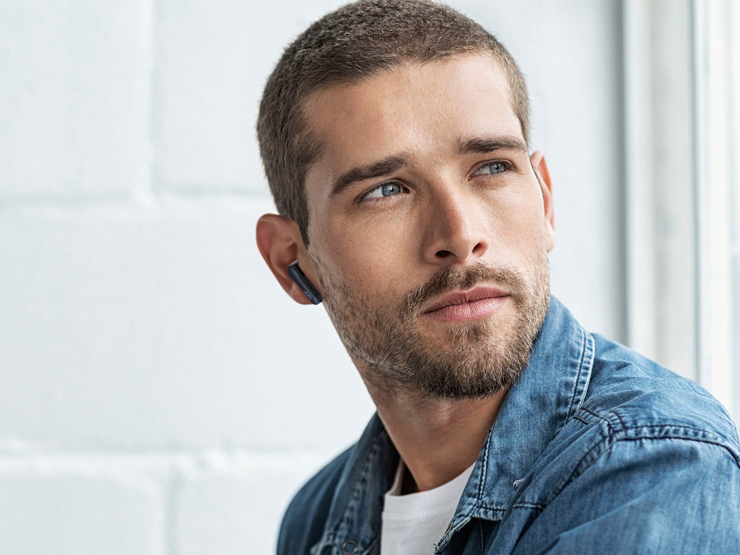 Alt View 13. JVC - True Wireless Headphones Earbud Style - Black.